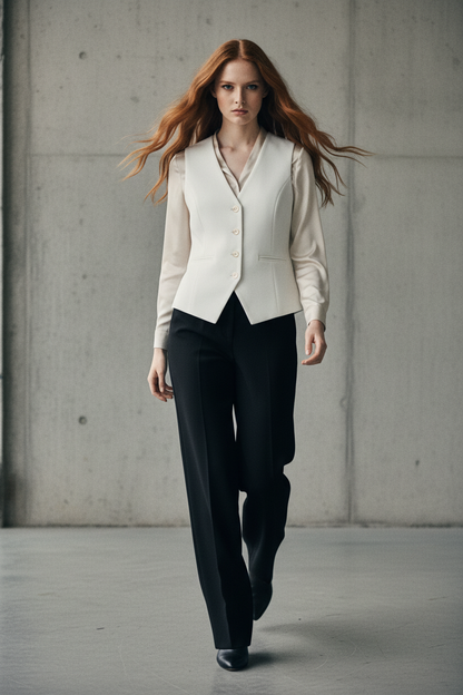 Chaleco Elegante de Oficina Mujer - LÚVORA