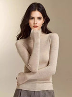 Suéter de Cuello Alto de Merino - LÚVORA