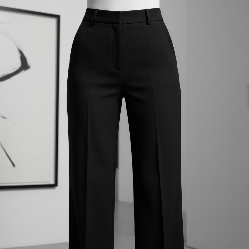 Pantalones Elegantes de Talle Alto - LÚVORA