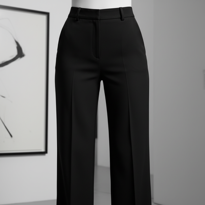 Pantalones Elegantes de Talle Alto - LÚVORA