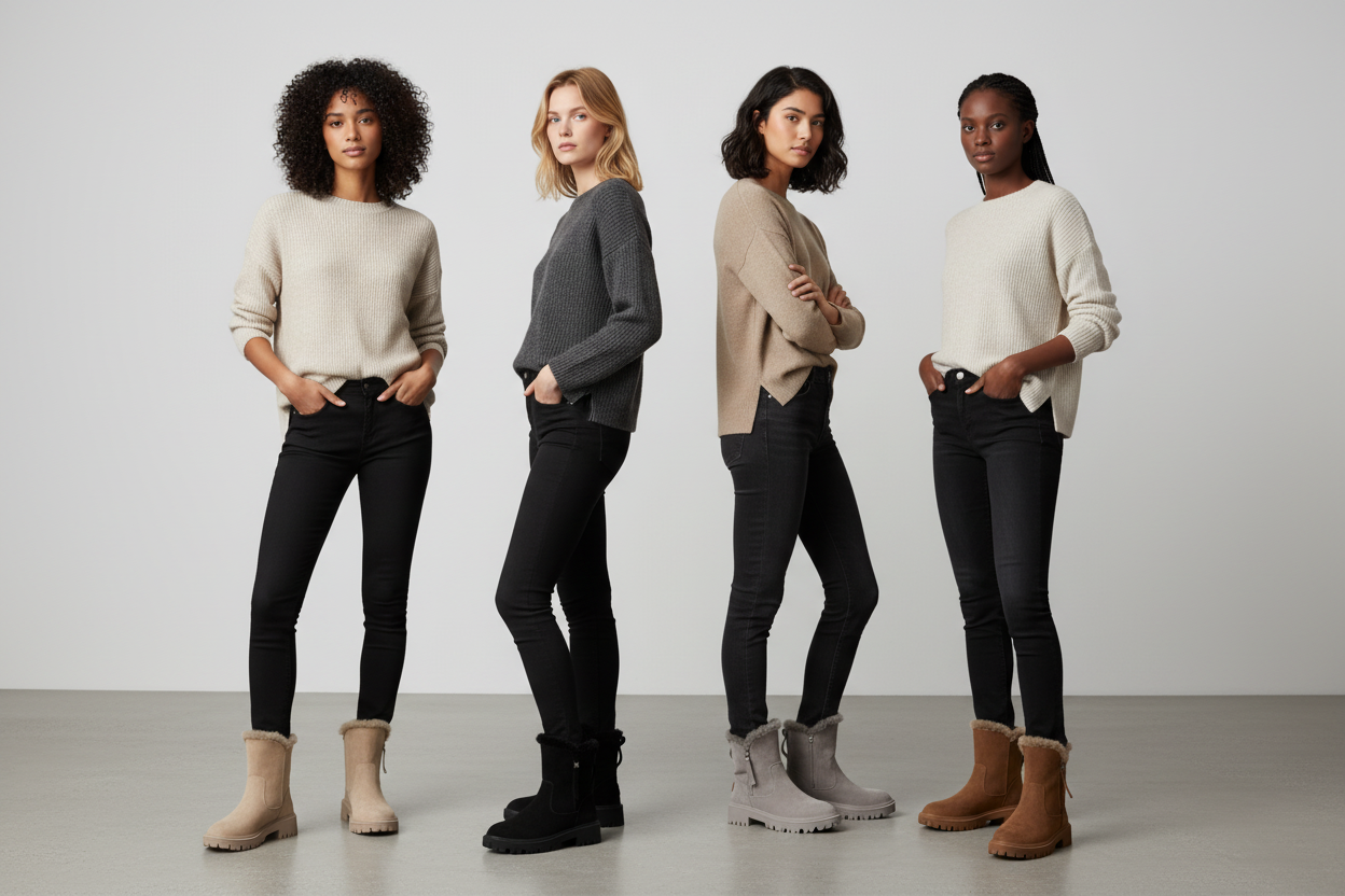 Botas de Nieve Elegantes para Mujer - LÚVORA