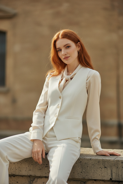 Chaleco Elegante de Oficina Mujer - LÚVORA