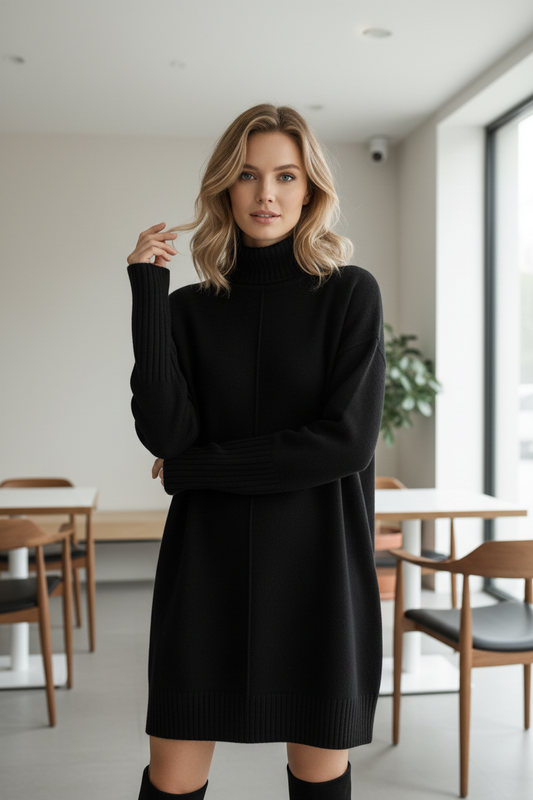 Vestido de Punto Elegante para Otoño - LÚVORA