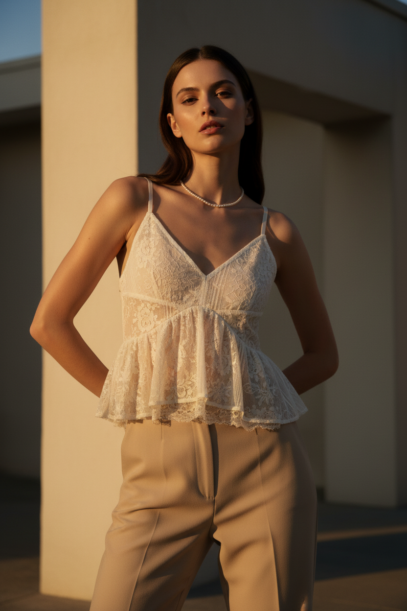 Top Halter Elegante - LÚVORA