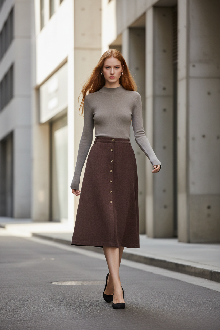 Camiseta Térmica Elegante de Lana - LÚVORA