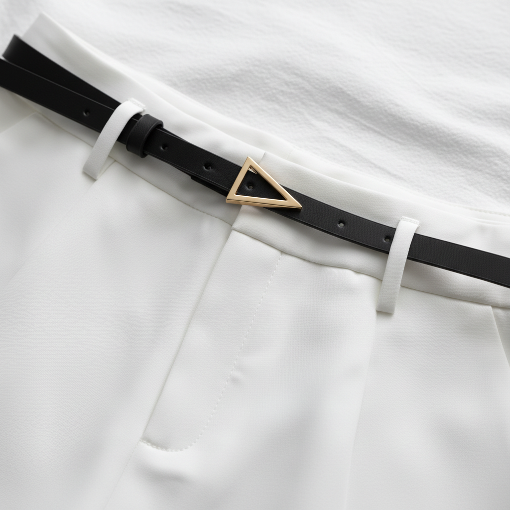 Shorts Chic de Cintura Alta Alineados - LÚVORA