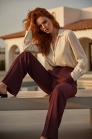 Pantalones Elegantes de Cintura Alta - LÚVORA