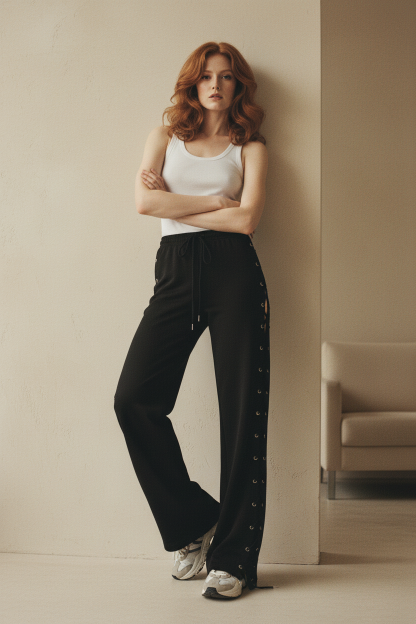 Pantalón Urbano con Cintura Bandage - LÚVORA