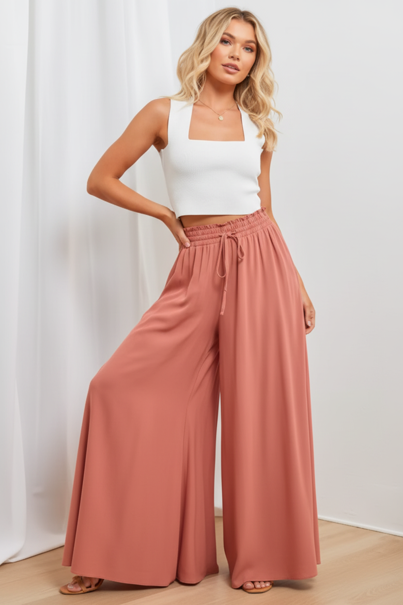 Pantalones Flare de Verano Elegantes - LÚVORA