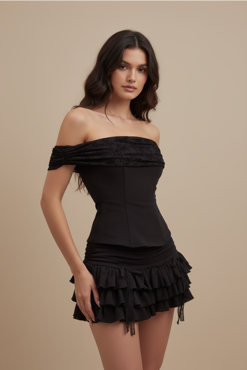 Vestido Gótico Sexy - LÚVORA