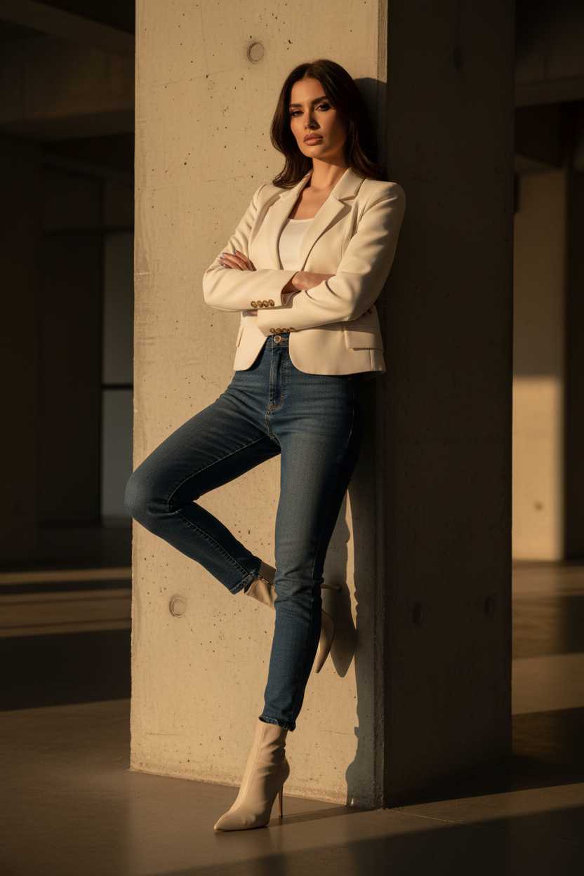 Blazer Corto Chic para Cada Ocasión - LÚVORA