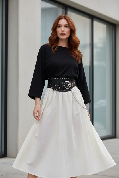 Cinturón Irregular Punk Dama Moderna - LÚVORA