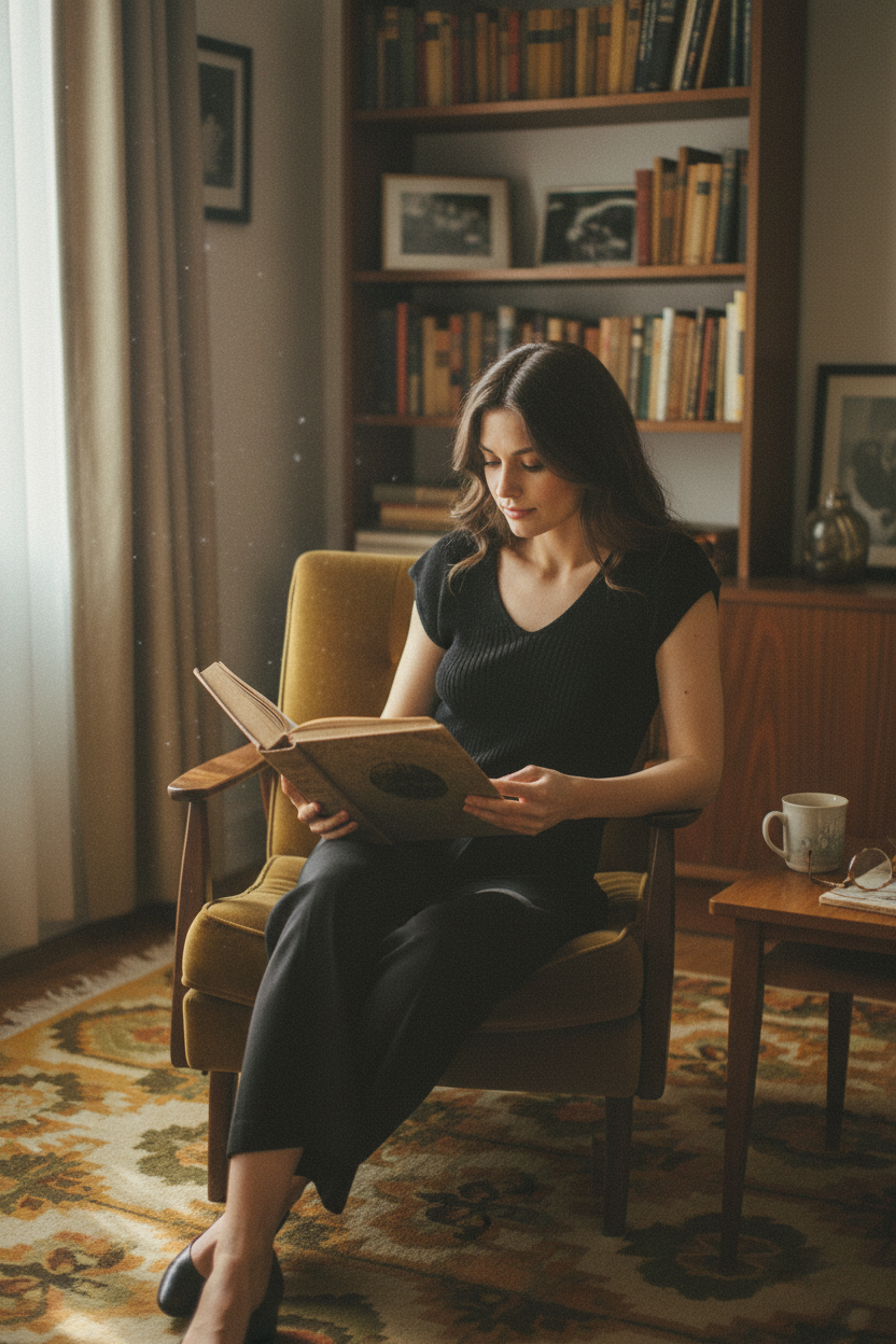 Remera de Punto Fino Estilizador - LÚVORA