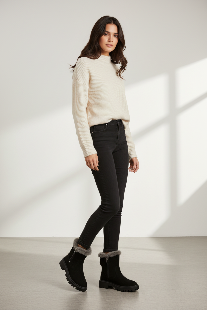 Botas de Nieve Elegantes para Mujer - LÚVORA