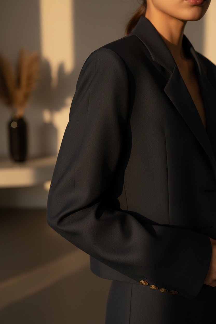 Blazer Corto Chic para Cada Ocasión - LÚVORA