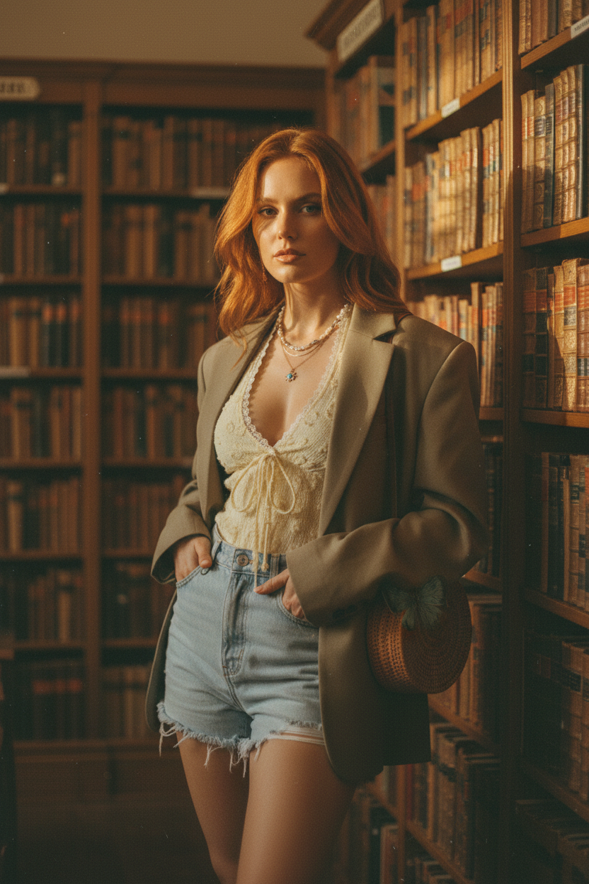 Top V-Cuello Sin Espalda - LÚVORA