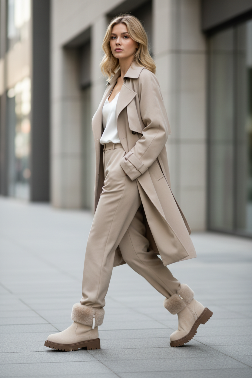 Botines Cortos de Invierno Elegantes - LÚVORA