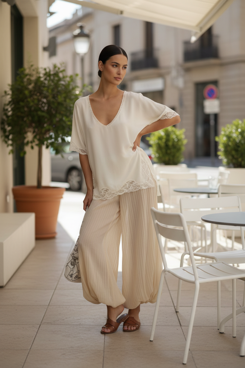 Pantalones Jogger Retro Ligeros y Elegantes - LÚVORA