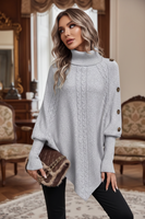 Suéter Elegante de Cuello Alto - LÚVORA