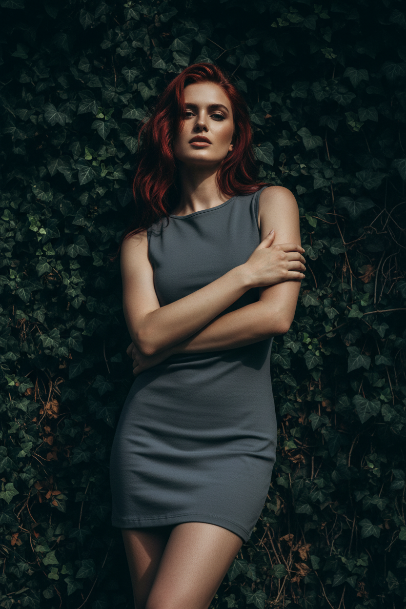 Vestido Bodycon Efecto Segunda Piel - LÚVORA