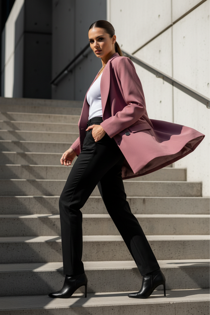 Cardigan Elegante de Manga Larga con Botones - LÚVORA