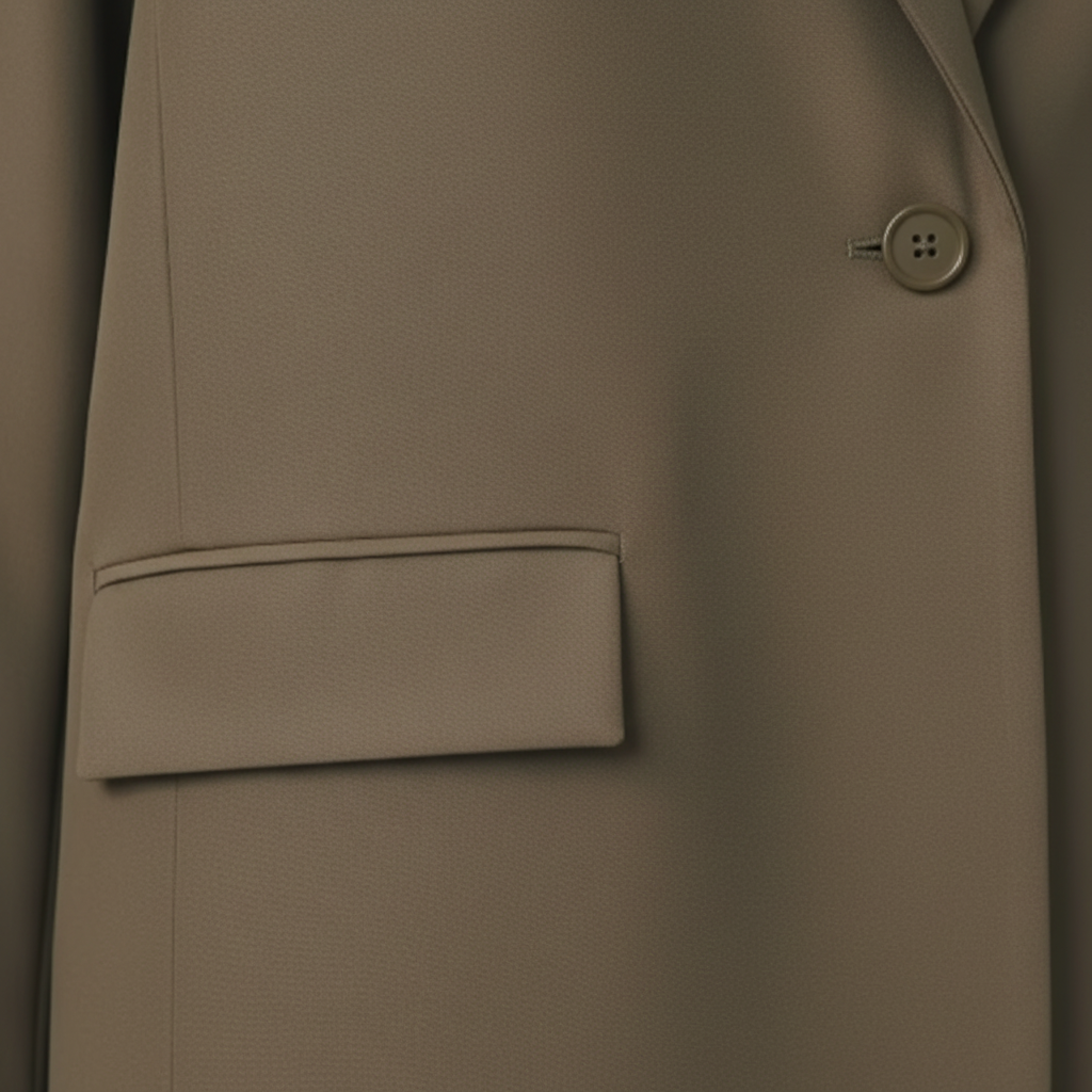 Blazer Elegante con Detalles de Encaje - LÚVORA