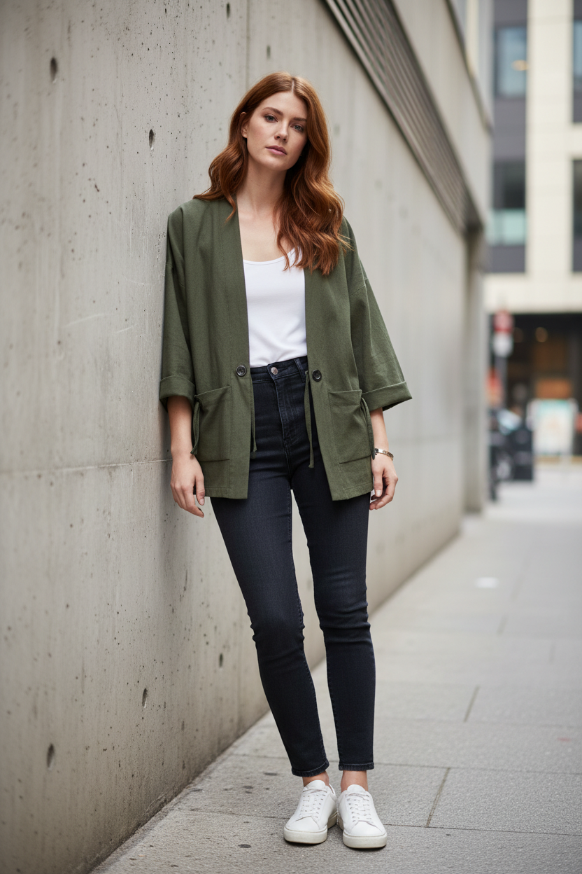 Kimono Cardigan Vintage - LÚVORA