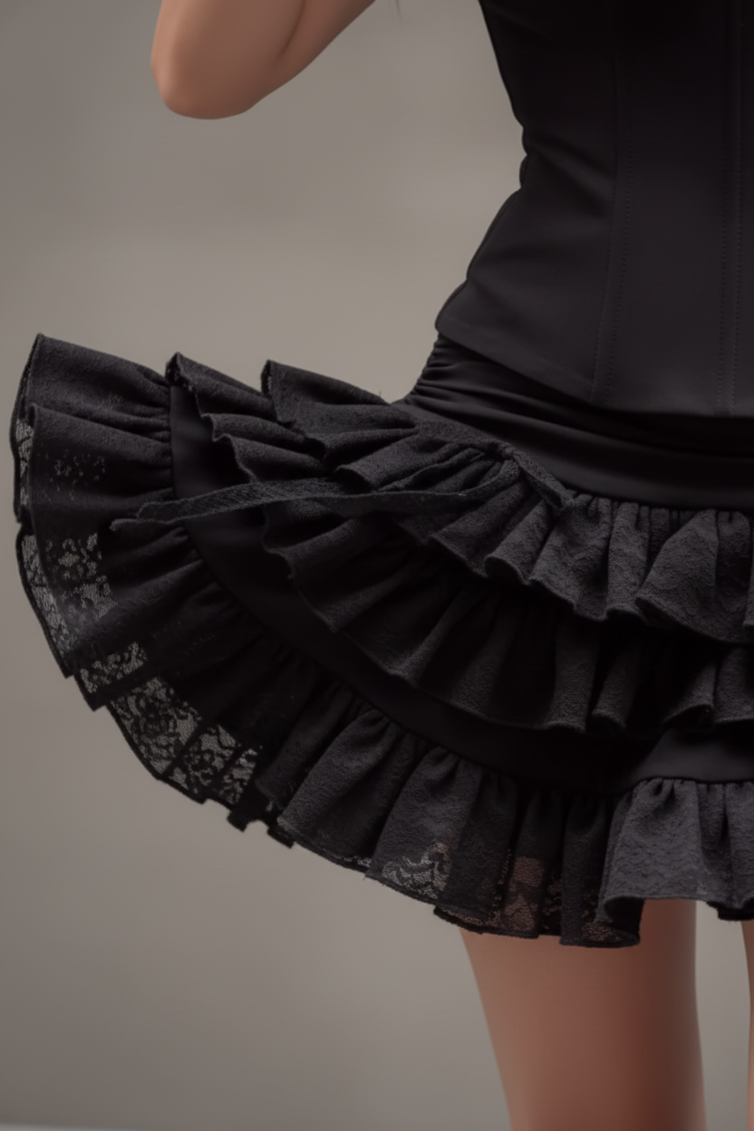 Vestido Gótico Sexy - LÚVORA