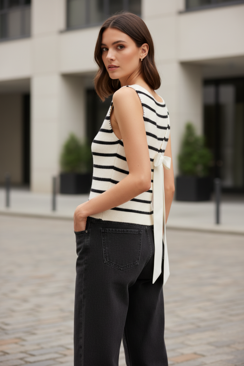 Tops Y2K con Lazo - LÚVORA