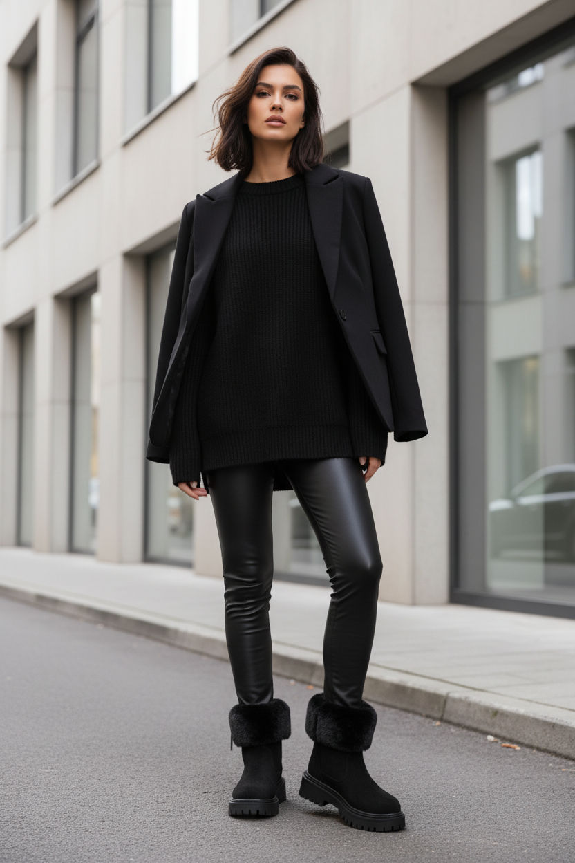 Botines Cortos de Invierno Elegantes - LÚVORA