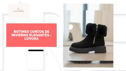 Botines Cortos de Invierno Elegantes - L&Uacute;VORA by@Outfy